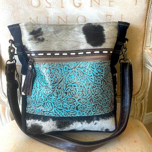 Myra Bag Handbags - Myra- Forest Sky Shoulder Bag